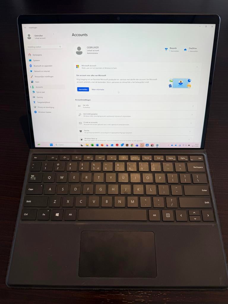 Microsoft Surface Pro X  128GB, Ophalen of Verzenden, Gebruikt
