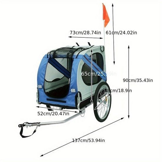 Hondenwagen – Hondenbuggy – Huisdierenwagen – Wandelwagen, Hobby en Vrije tijd, Corvance B.V., Verzenden, Nieuw, Corvancebol@gmail.com