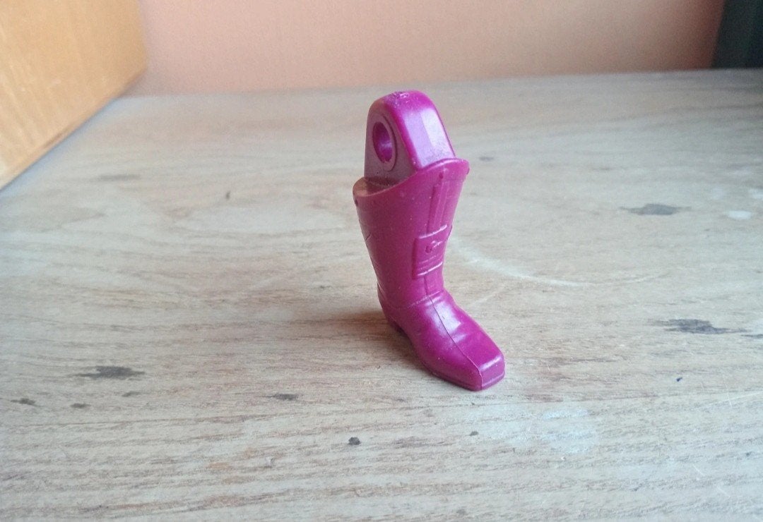 Bravestarr handlebar 1986 figuur LEFT foot part, Ophalen of Verzenden, Gebruikt