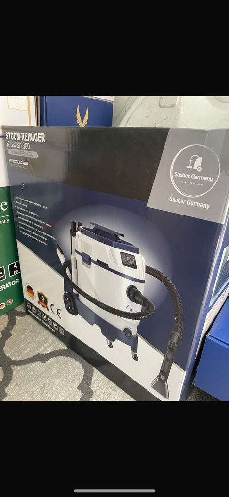 Nieuw Sauber Germany StoomReiniger/Stofzuig, Ophalen of Verzenden, Overige typen