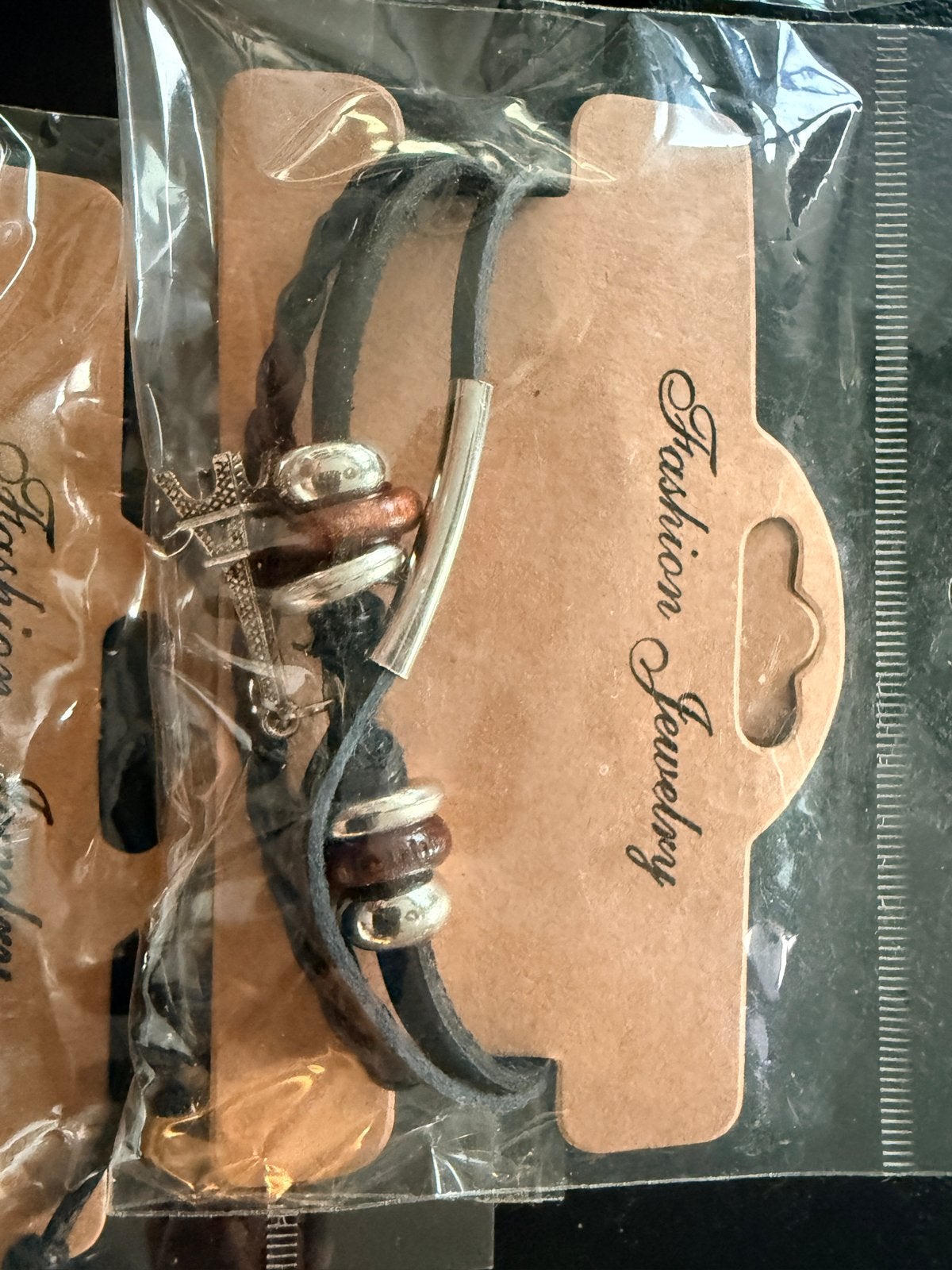 10x Fashion Armbanden Set - Diverse Stijlen in 1 Koop, Zwart, Nieuw, Leer, Ophalen of Verzenden