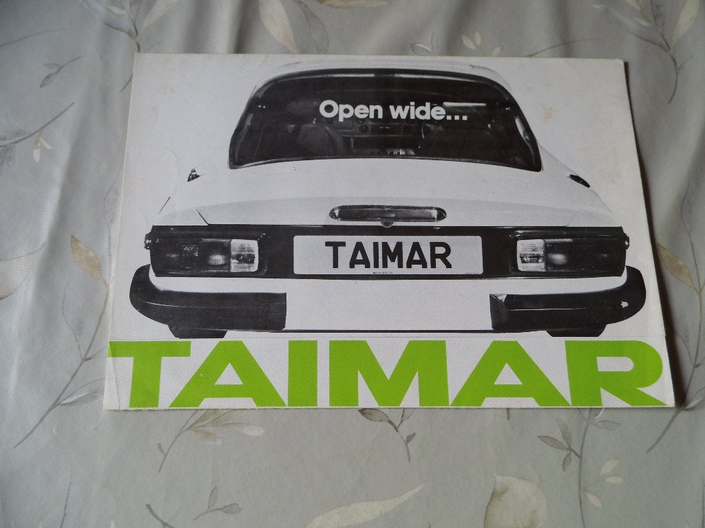 TVR Taimar hatchback 1976, Boeken, Auto's | Folders en Tijdschriften, Zo goed als nieuw, Overige merken, Verzenden