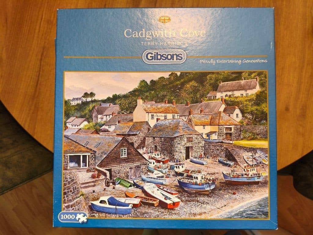 6 puzzels 4x Gibsons & 2x King, Hobby en Vrije tijd, Denksport en Puzzels, Ophalen, 500 t/m 1500 stukjes, Zo goed als nieuw, Legpuzzel