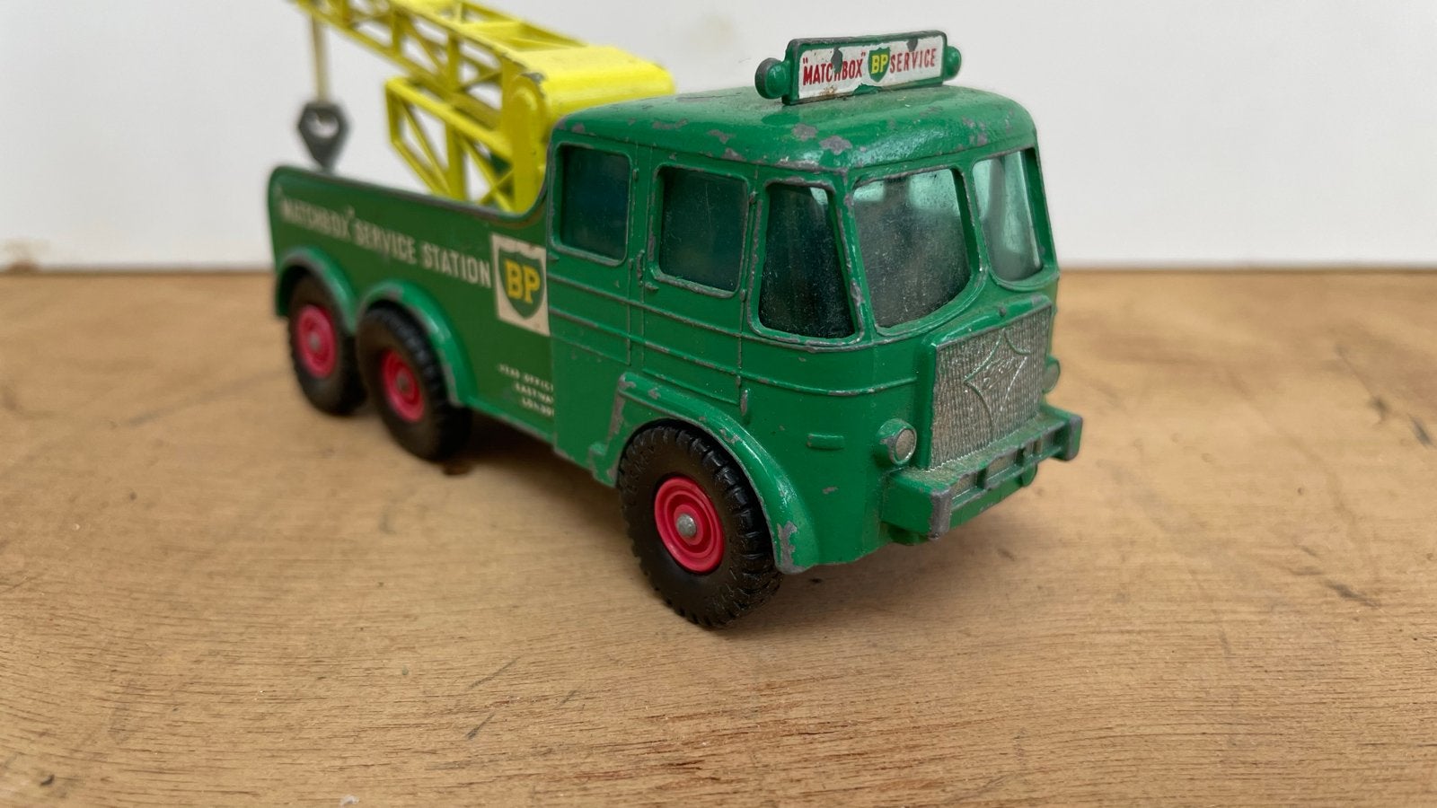 Vintage Matchbox King Size Foden Breakdown Tractor BP, Ophalen of Verzenden