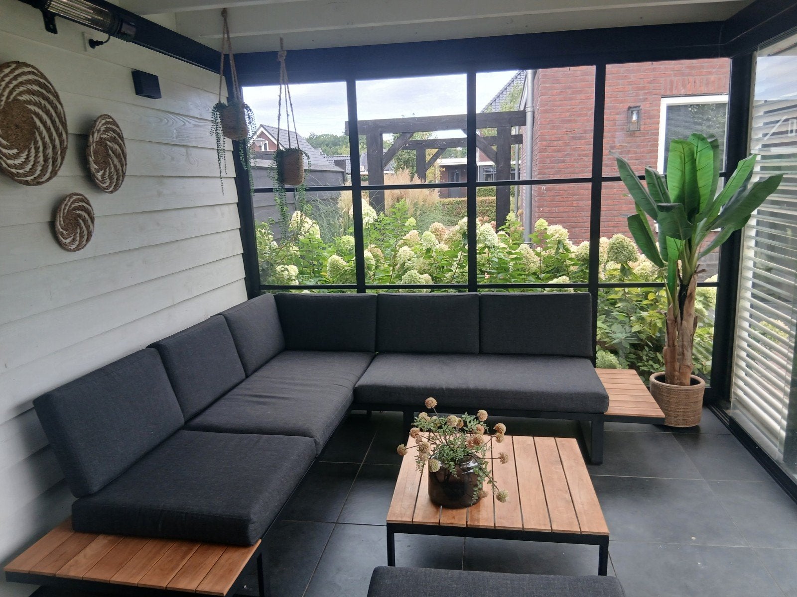 Loungeset van Aluminium van Intratuin, goede staat, Ophalen of Verzenden