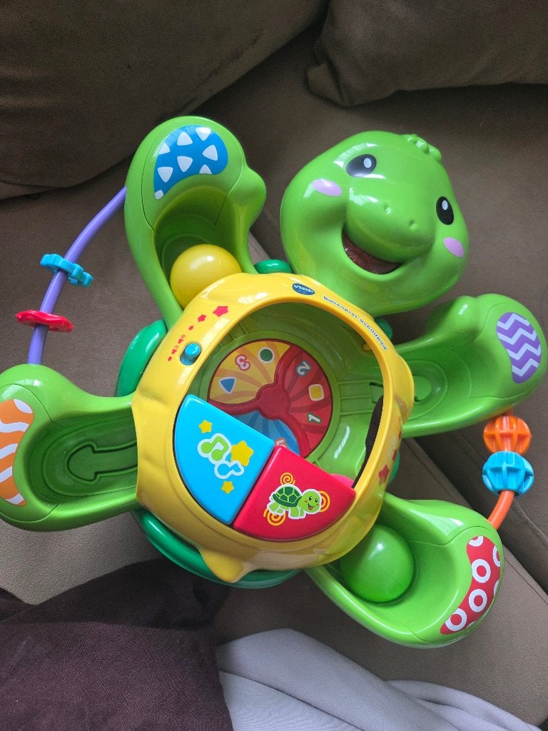 Vtech Ballenpret Schildpad, Ophalen, Gebruikt, 6 maanden tot 2 jaar