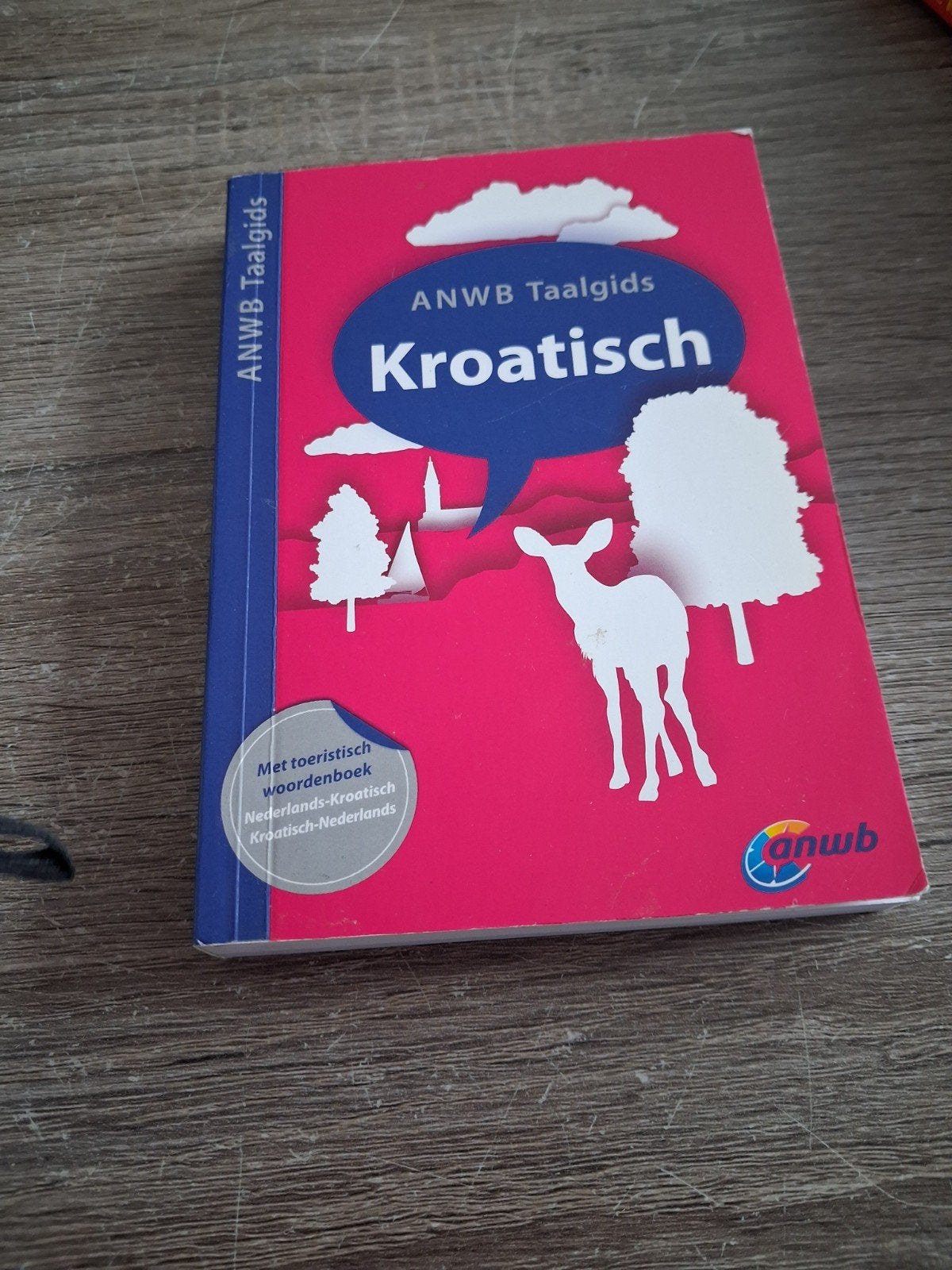 ANWB Taalgids Kroatisch - Met toeristisch woordenboek, Nederlands, Kroatisch, Ophalen of Verzenden, Zo goed als nieuw, ANWB