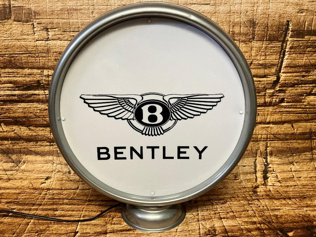 Lichtreclame met Bentley opdruk., Ophalen of Verzenden, Nieuw, Auto's