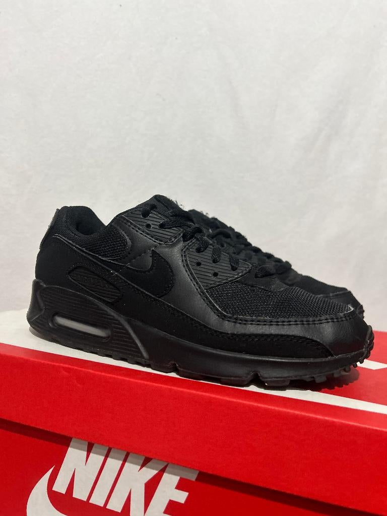 ALS NIEUW! Maat 40,5 - Nike Air Max 90 Triple Black, Verzenden, Zwart, Nike, Nike