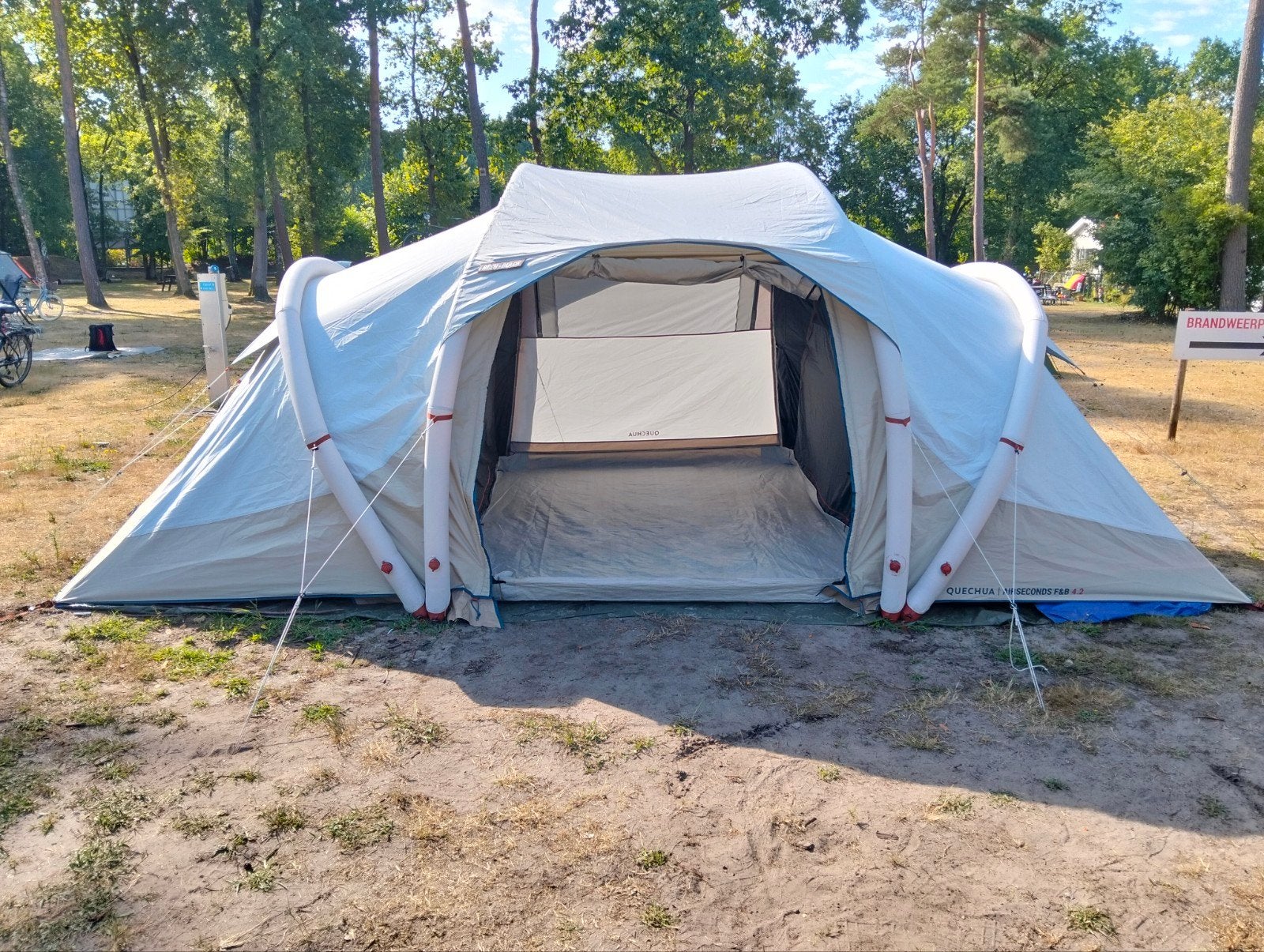 Decathlon Quechua air seconds 4.2 fresh and black tent, Caravans en Kamperen, Tenten, Ophalen