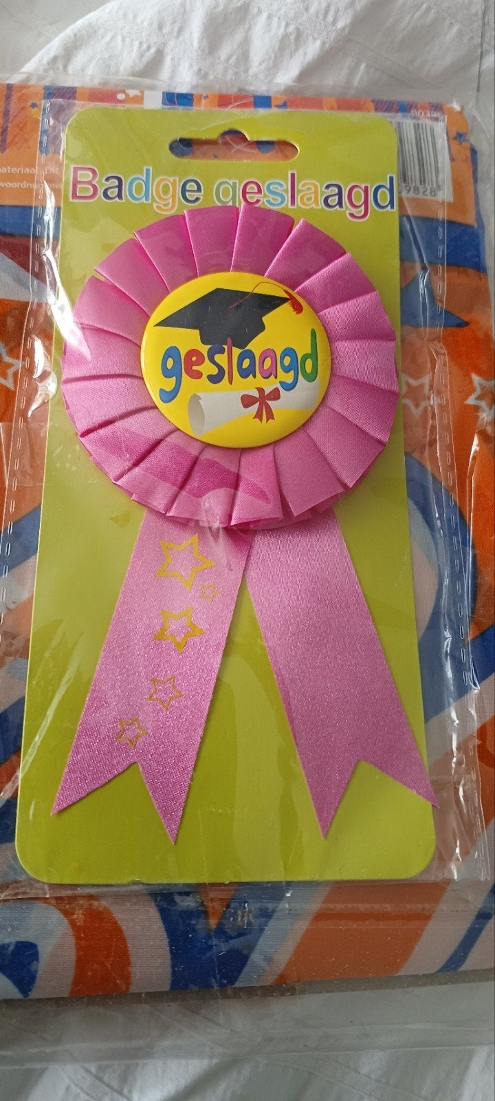 Geslaagd, Hobby en Vrije tijd, Feestartikelen, Ophalen of Verzenden, Nieuw, Versiering
