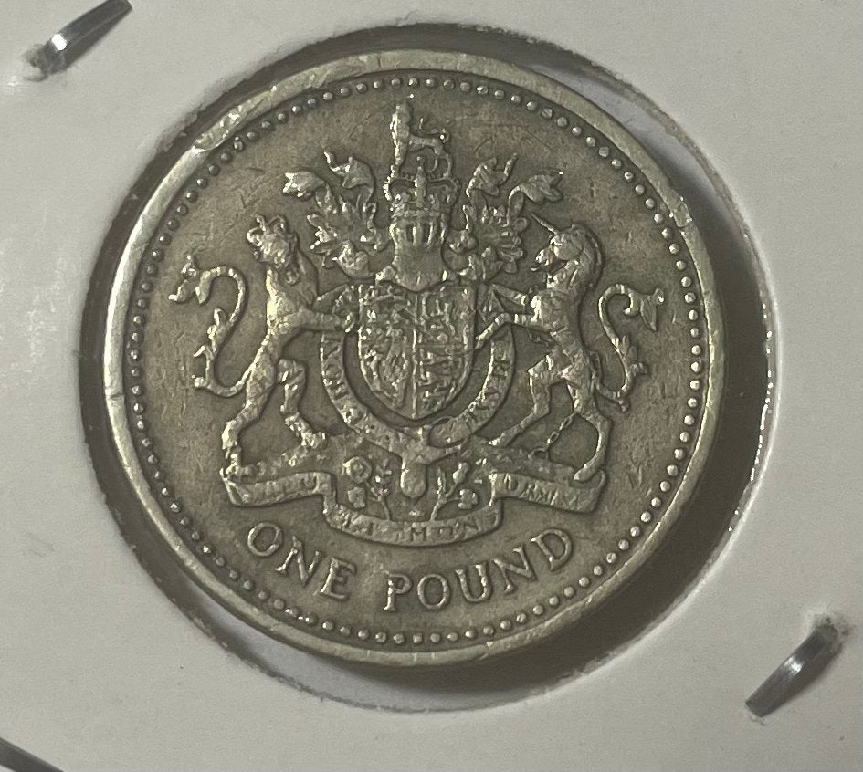 1 pond Engeland 1983, Postzegels en Munten, Ophalen of Verzenden