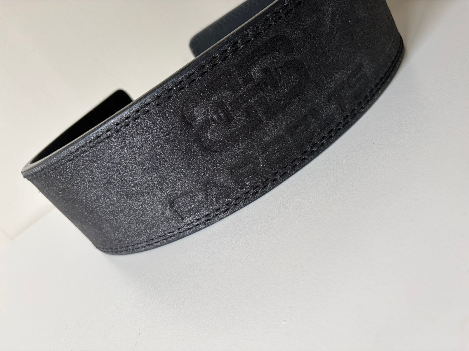 BARBELTS Lever Belt 10mm Maat M, Zwart met Glitter, Ophalen, Overige typen