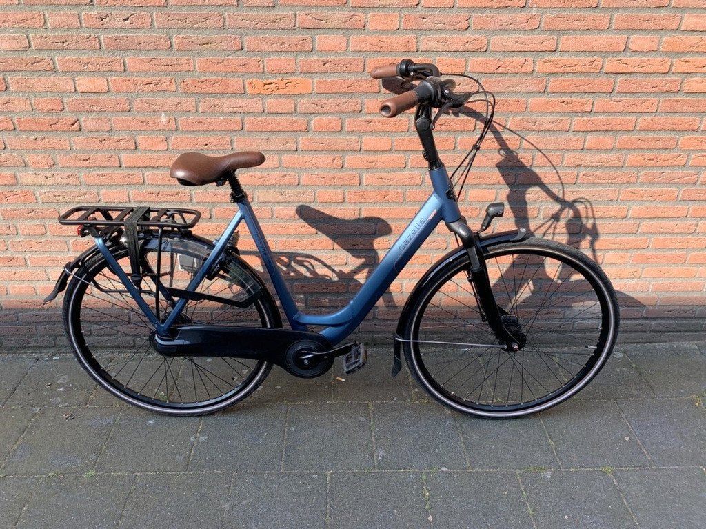 Gazelle Orange C7 Dames Blauw 57cm, Gebruikt, -, - 0
-, NL, 56 cm of meer