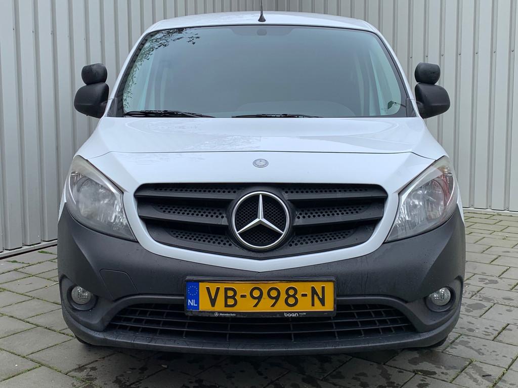Mercedes-Benz Citan 109 CDI BlueEFFICIENCY Extra Lang|Airco|, Euro 5, Stof, Gebruikt, Zwart