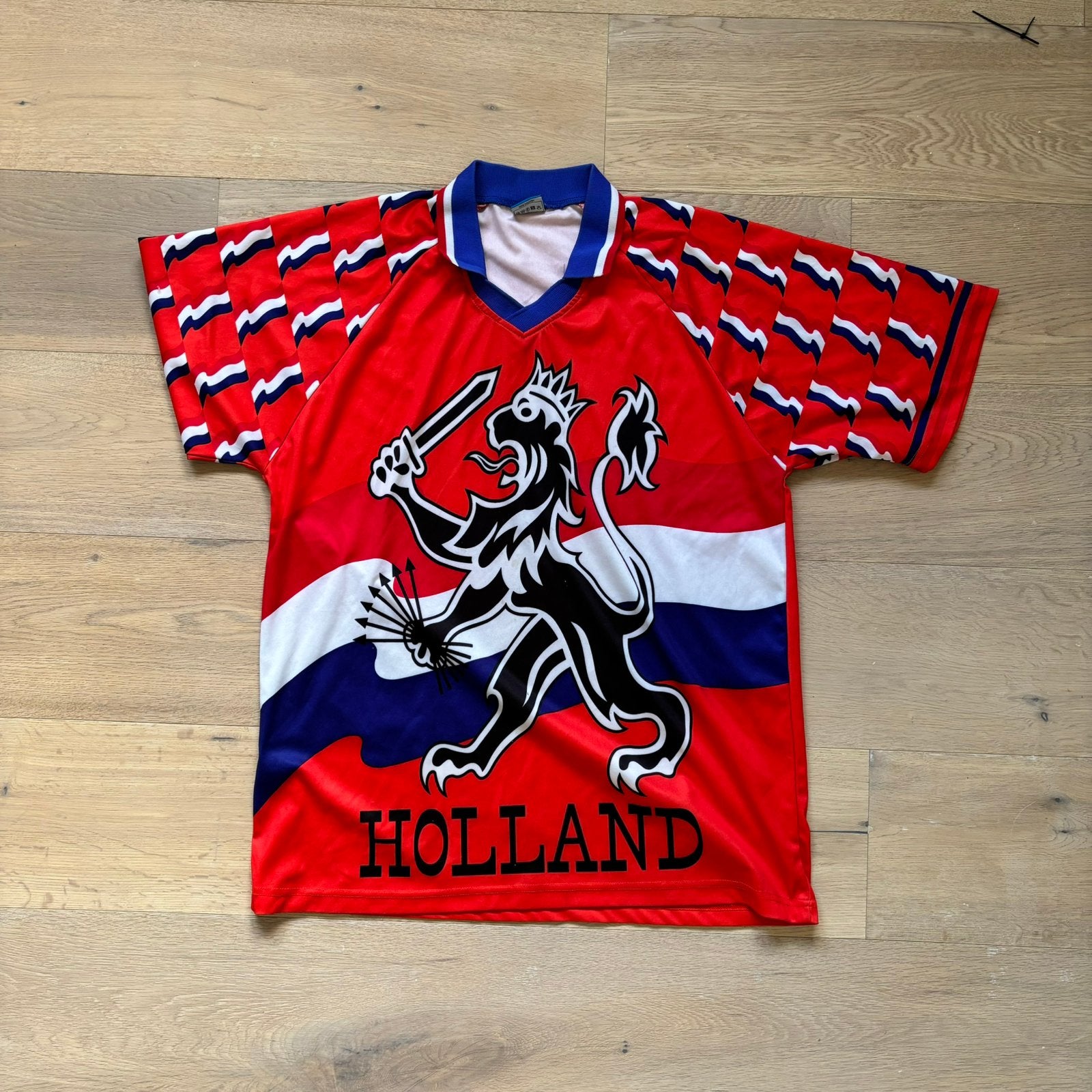 Holland Supportersshirt 90s – Nederlandse leeuw - WK - M/L, Verzamelen, Sportartikelen en Voetbal, Ophalen, Gebruikt, Overige binnenlandse clubs