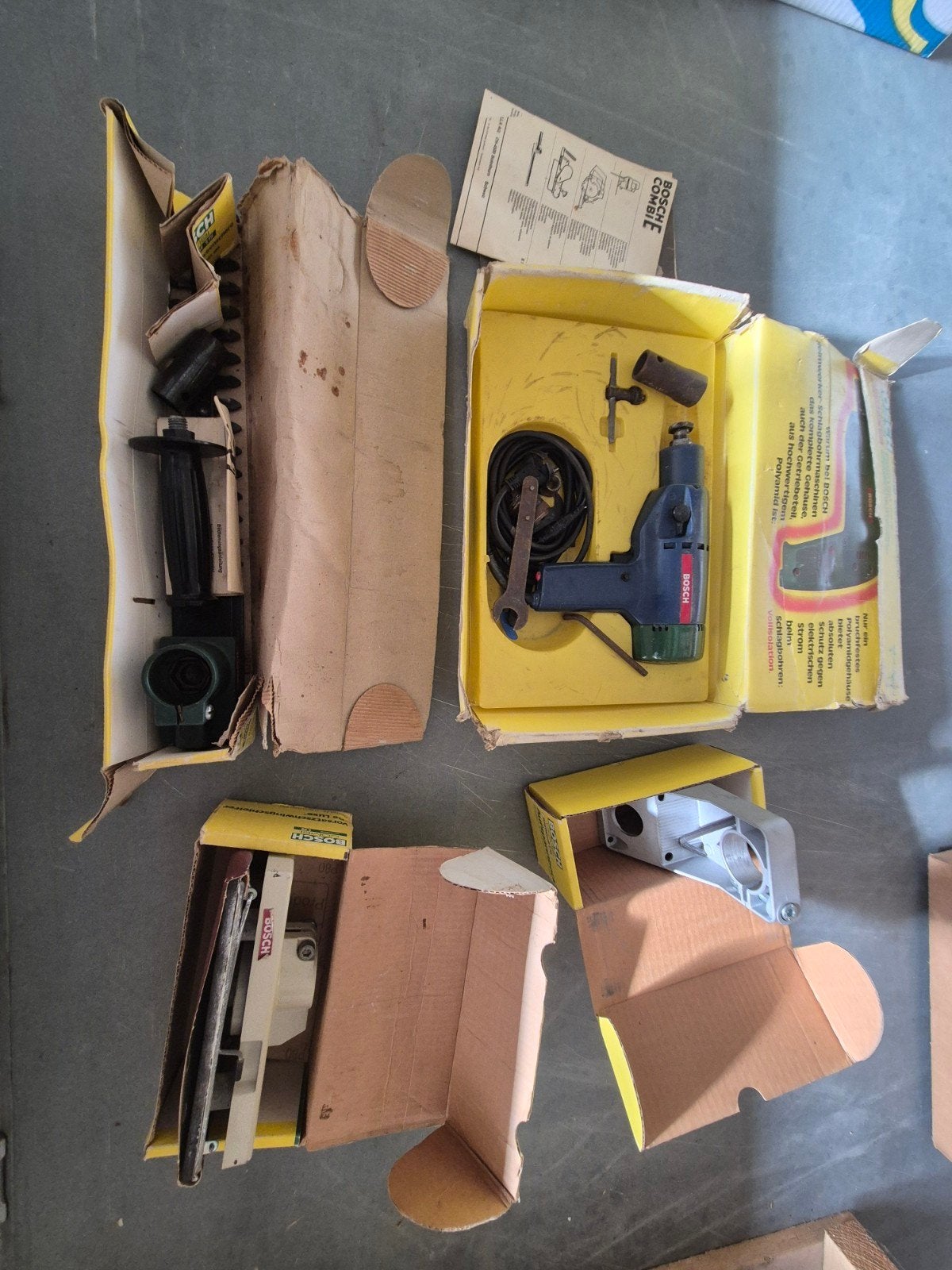 nostalgisch gereedschap, Ophalen, 1200 watt of meer, Bandschuurmachine