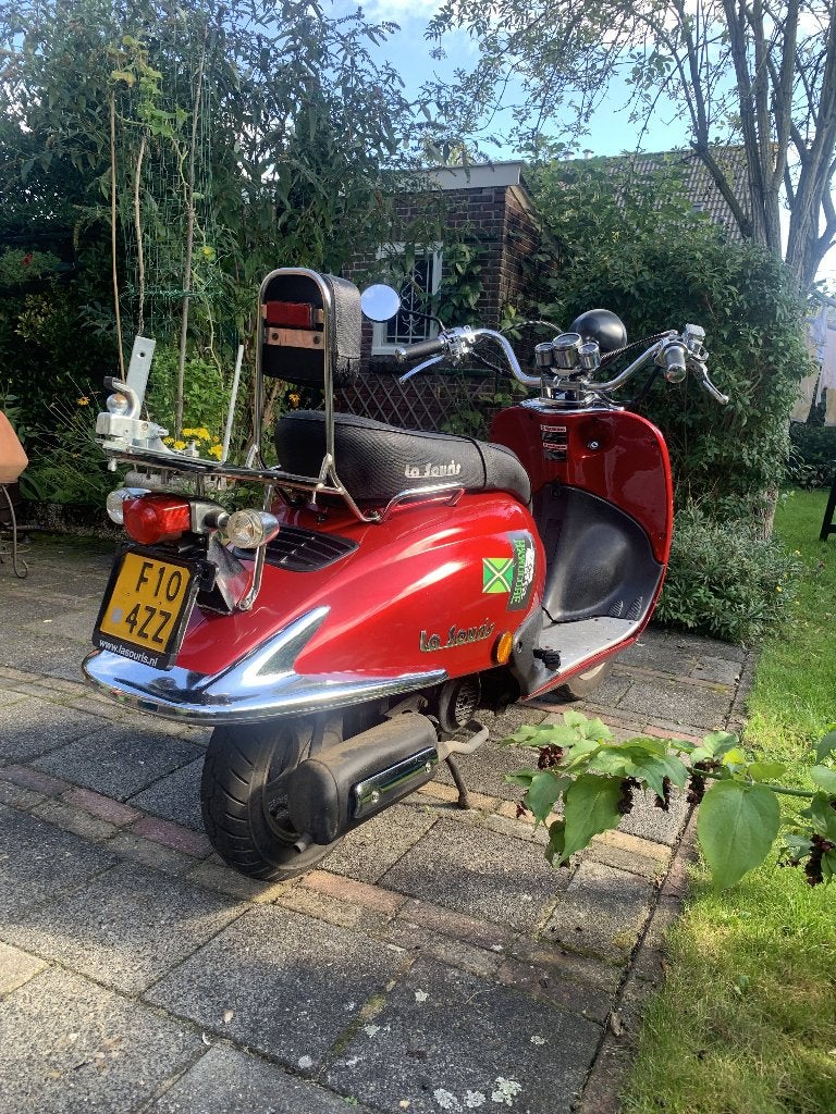 Rode Retro La Souris Grande Scooter, Fietsen en Brommers, Ophalen, Gebruikt, LA-SOURIS, Maximaal 45 km/u