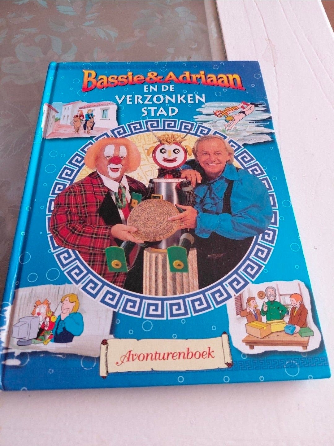 Bassie en Adriaan & de verzonken stad hoorspel boek, Boeken, Ophalen of Verzenden, Zo goed als nieuw, Fictie algemeen