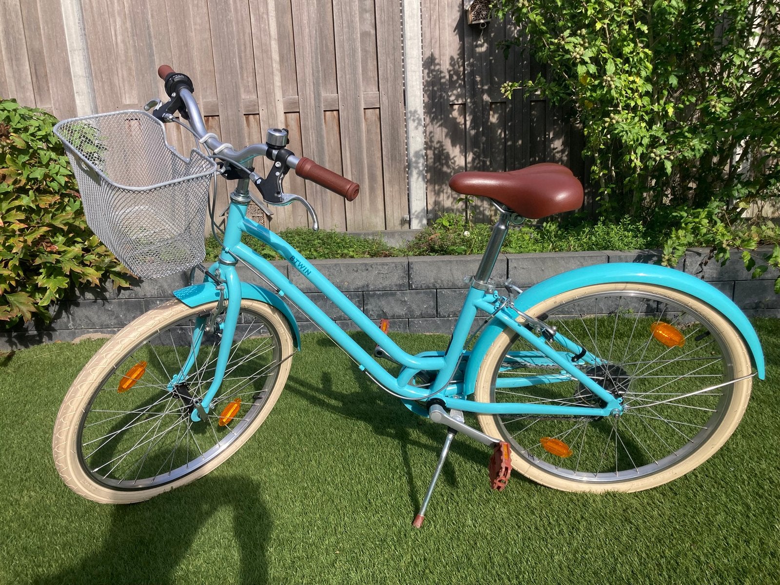 B’TWIN Elops 500, 24-inch children’s city bike, Ophalen of Verzenden, Zo goed als nieuw, 24 inch