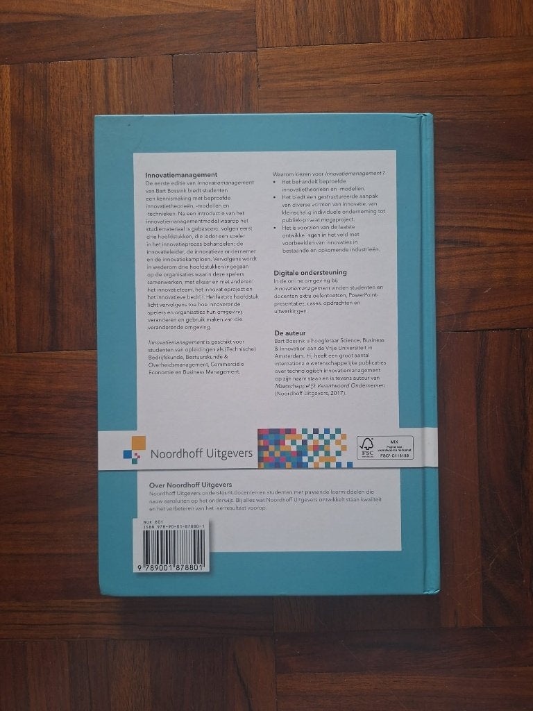 Innovatie Management, Zo goed als nieuw, Noordhoff Uitgevers, Beta, HBO