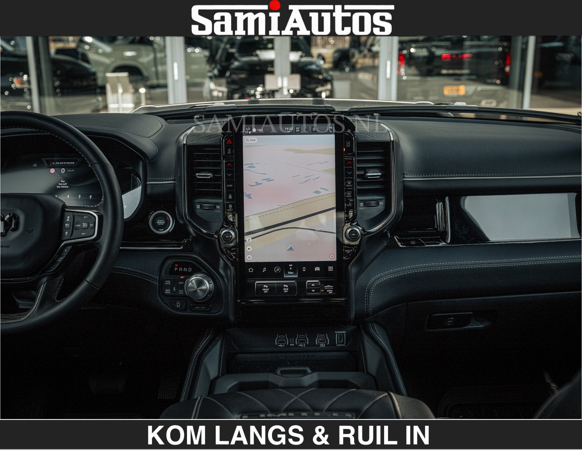 Dodge Ram LIMITED 2027 5.7 V8 HEMI | MAXIMAAL UITGERUST | DU, Auto's, Automaat, Dealer onderhouden, 5654 cc, Met garantie (alle)