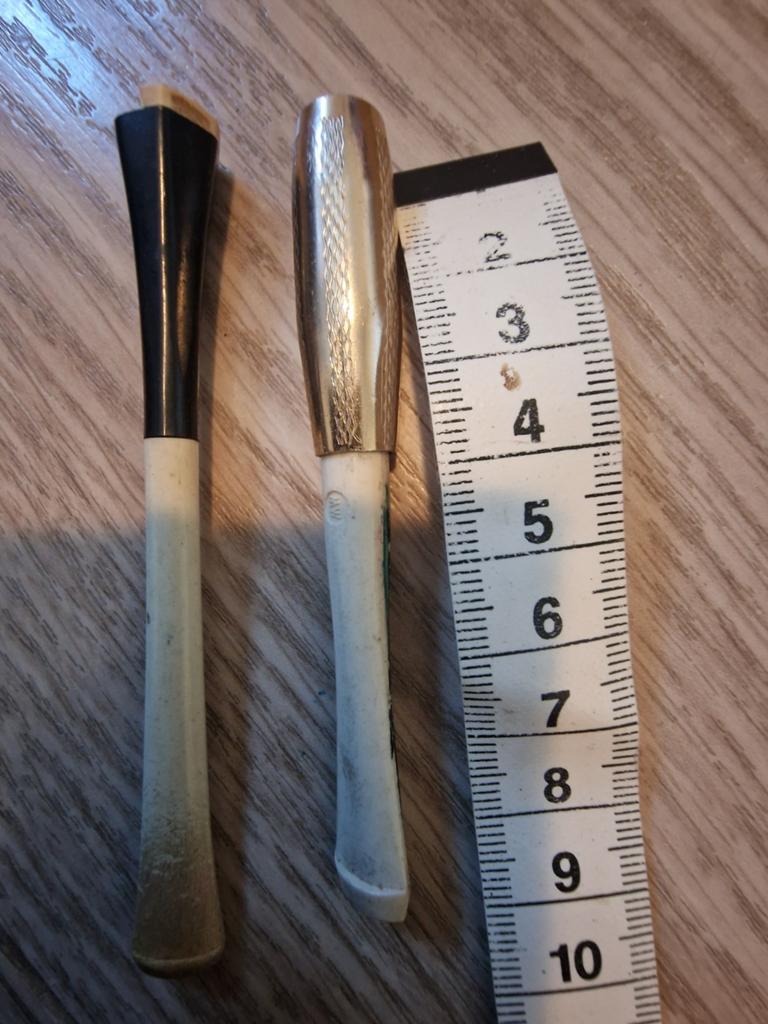 Vintage sigarettenpijpjes, set van 2, Ophalen of Verzenden, Gebruikt, (Water)pijp