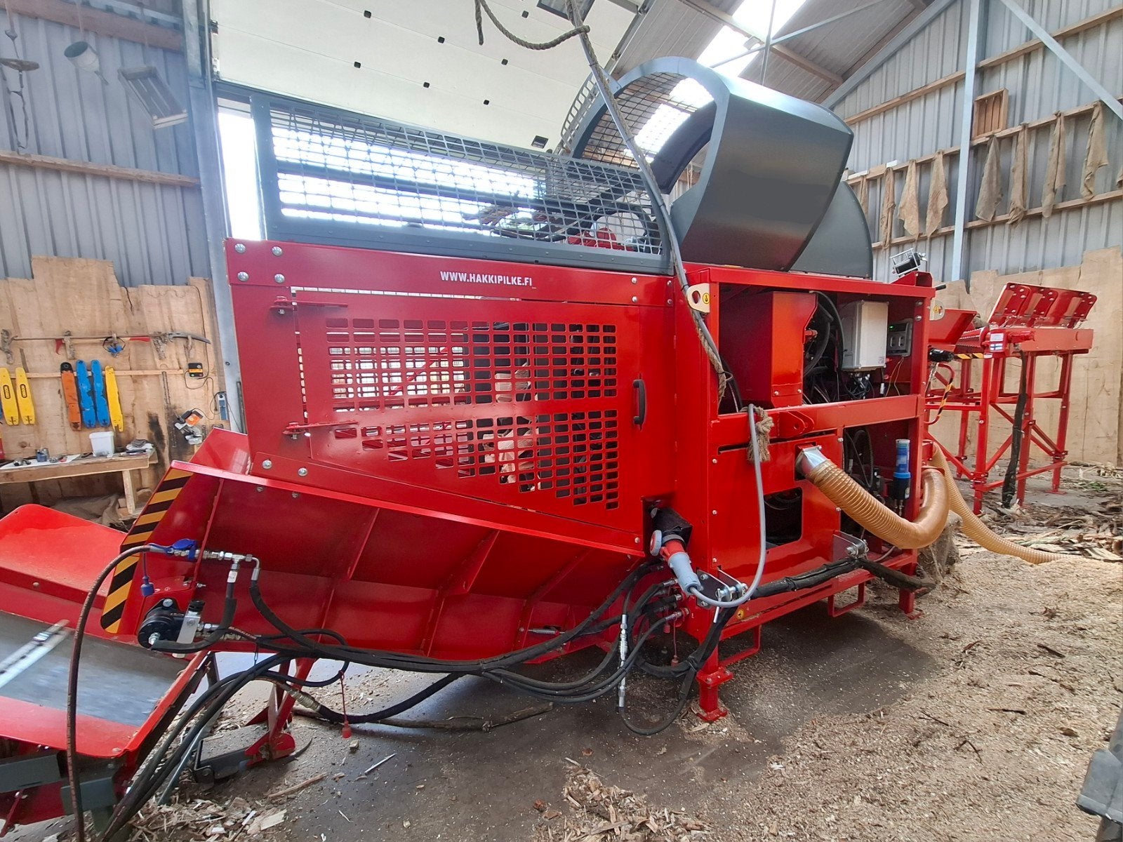 Hakki Pilke HP 55 PRO houtkloverset halfautomaat houtklover, Ophalen of Verzenden, Overige, Overige typen
