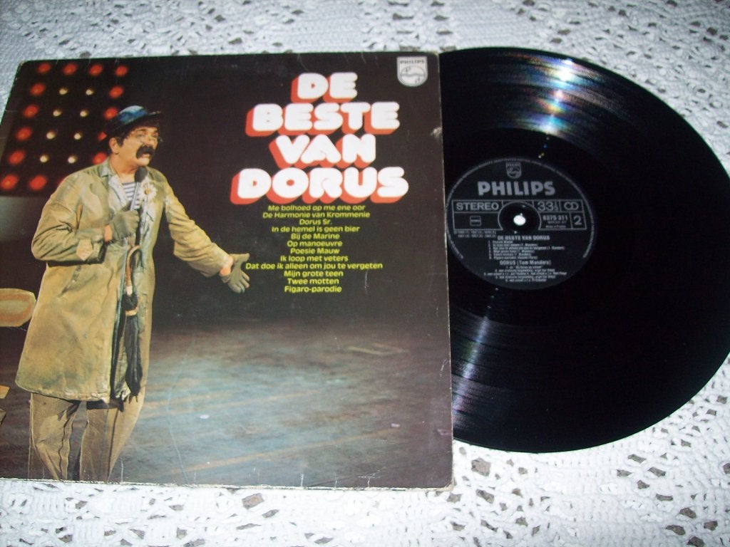 Dorus - De Beste Van Dorus LP (Philips), Cd's en Dvd's, LP, Gebruikt, Cabaret of Kleinkunst, Ophalen of Verzenden