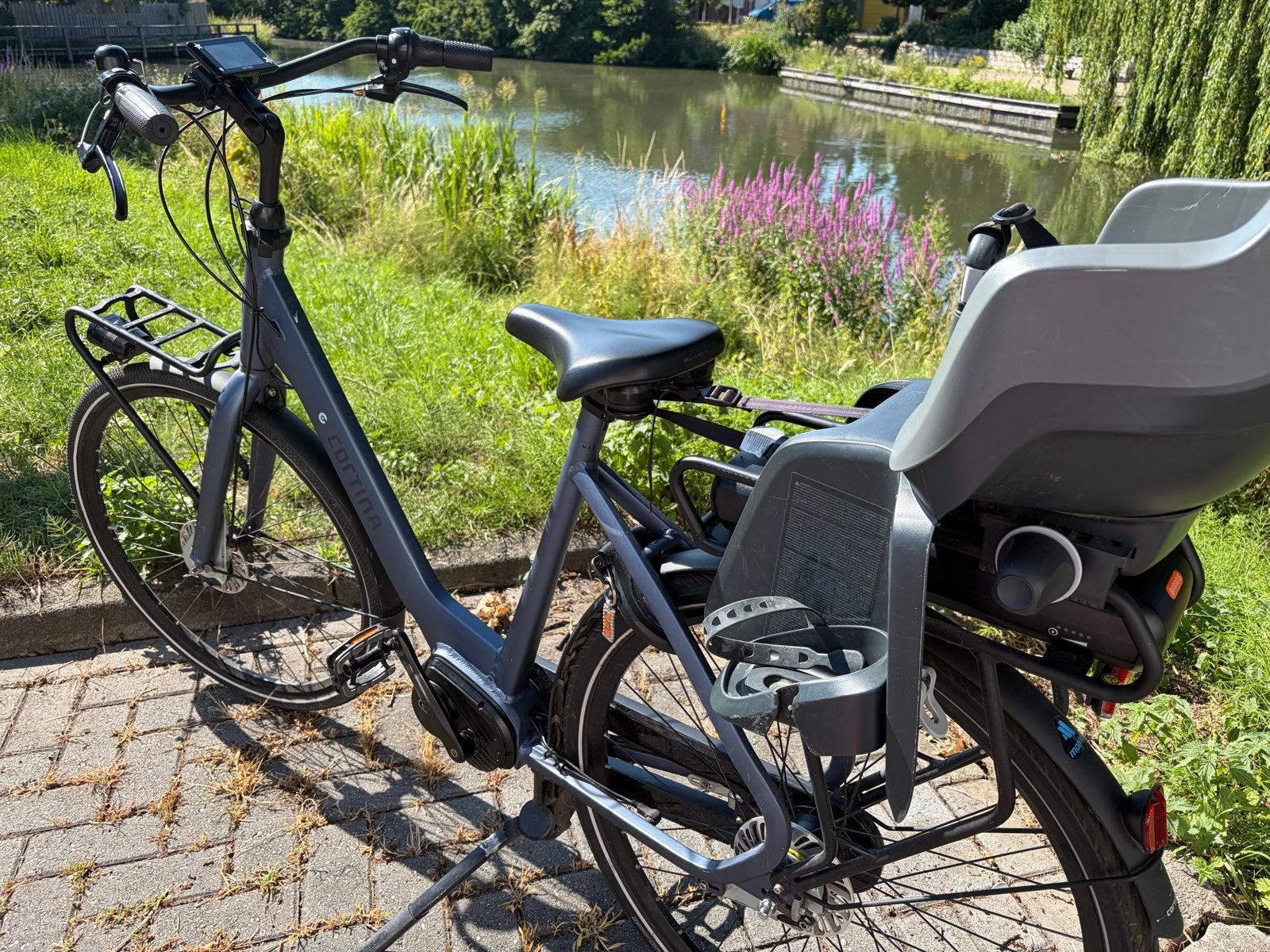 Cortina E-bike met Bafang motor, Ophalen, Gebruikt, Cortina, 50 km per accu of meer