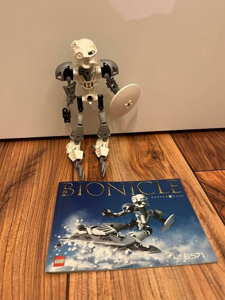 LEGO Technic Bionicle Kopaka Nuva 8571, Bionicle, Lego, Ophalen of Verzenden, Zo goed als nieuw