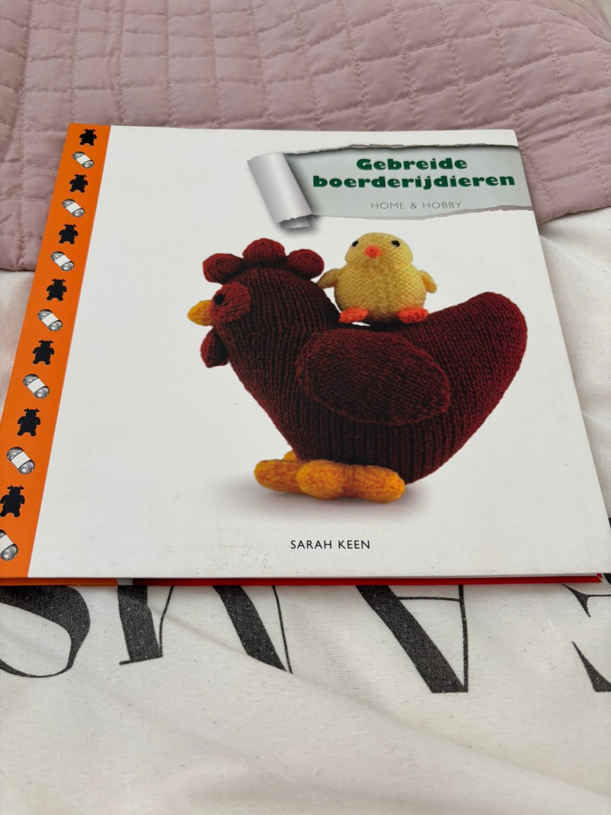 Gebreide boerderijdieren, Ophalen of Verzenden, Zo goed als nieuw, Breien, Patroon of Boek