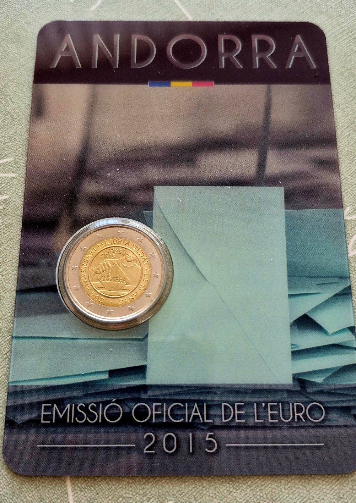 2 euro Andorra 2015, Verzenden, Overige landen, 2 euro