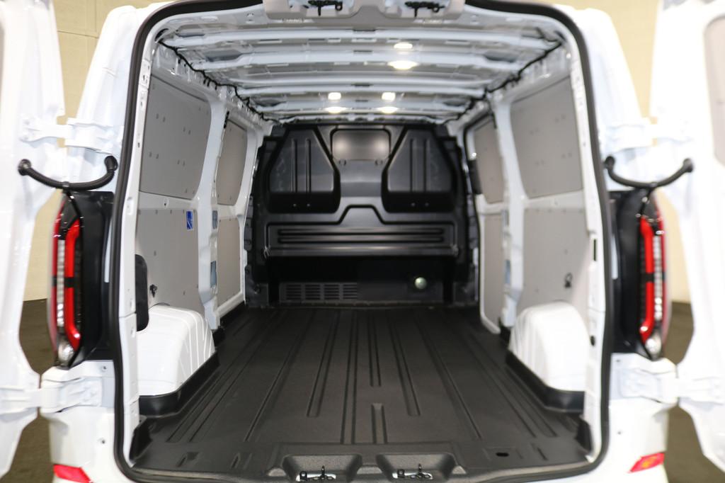 Ford E-Transit Custom 340 L2 H1 Limited 65 kWh 218pk Led 360, Auto's, Automaat, Gebruikt, Wit, Ford