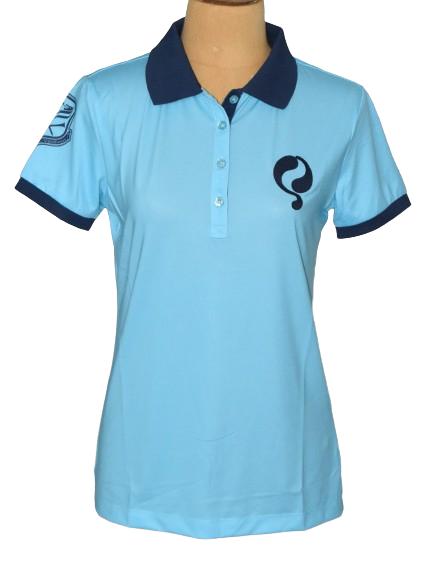 Nieuwe Quick 1905 GOLF dames polo, shirt, blauw, Mt. M, Verzenden, Nieuw, Kleding, Overige merken