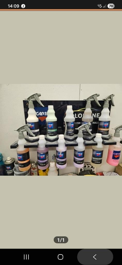 Gezocht: Originele Cartec Colorline Set, Auto diversen, Onderhoudsmiddelen, Ophalen of Verzenden