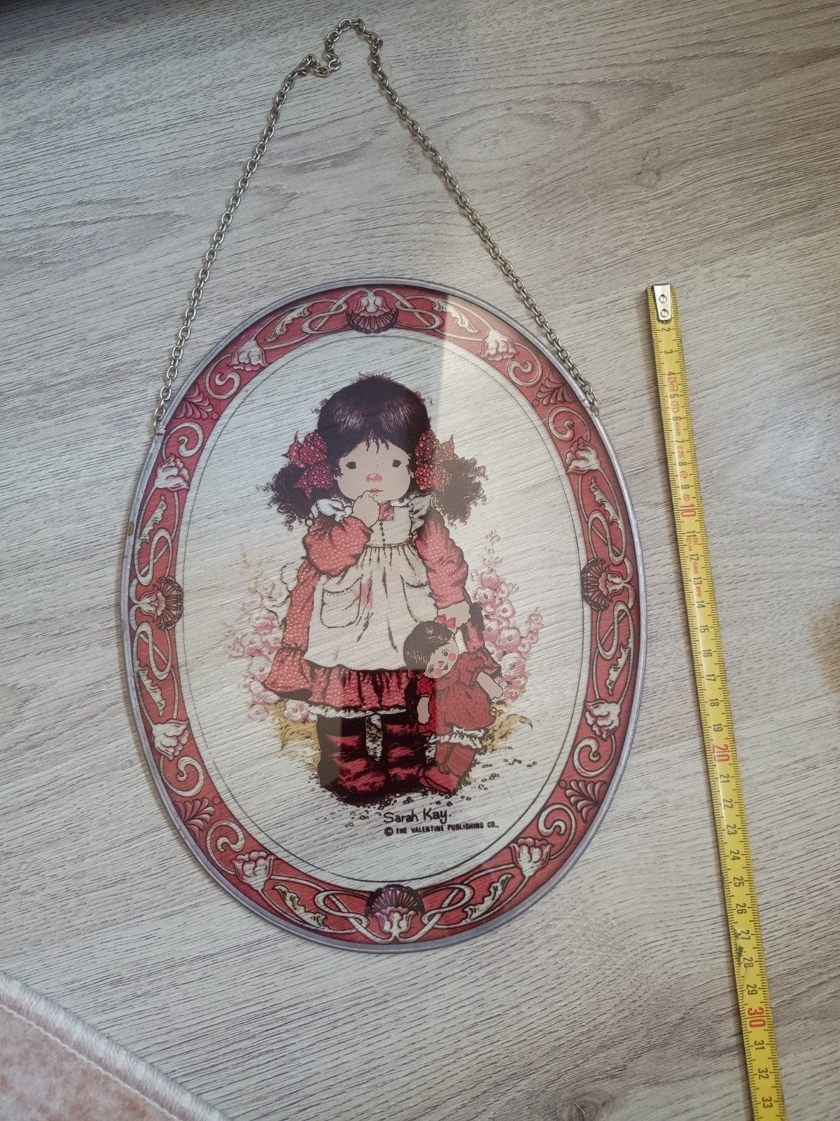 Vintage Sarah Kay raamhanger suncatcher, Ophalen of Verzenden, Gebruikt