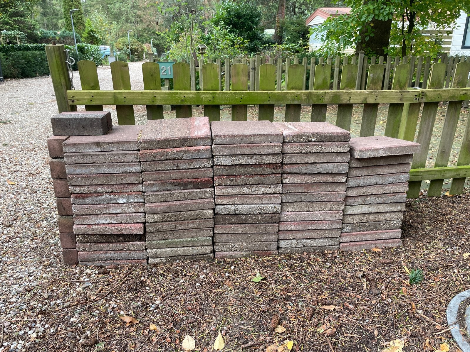 tegels 30x30, Ophalen, Gebruikt, Overige materialen