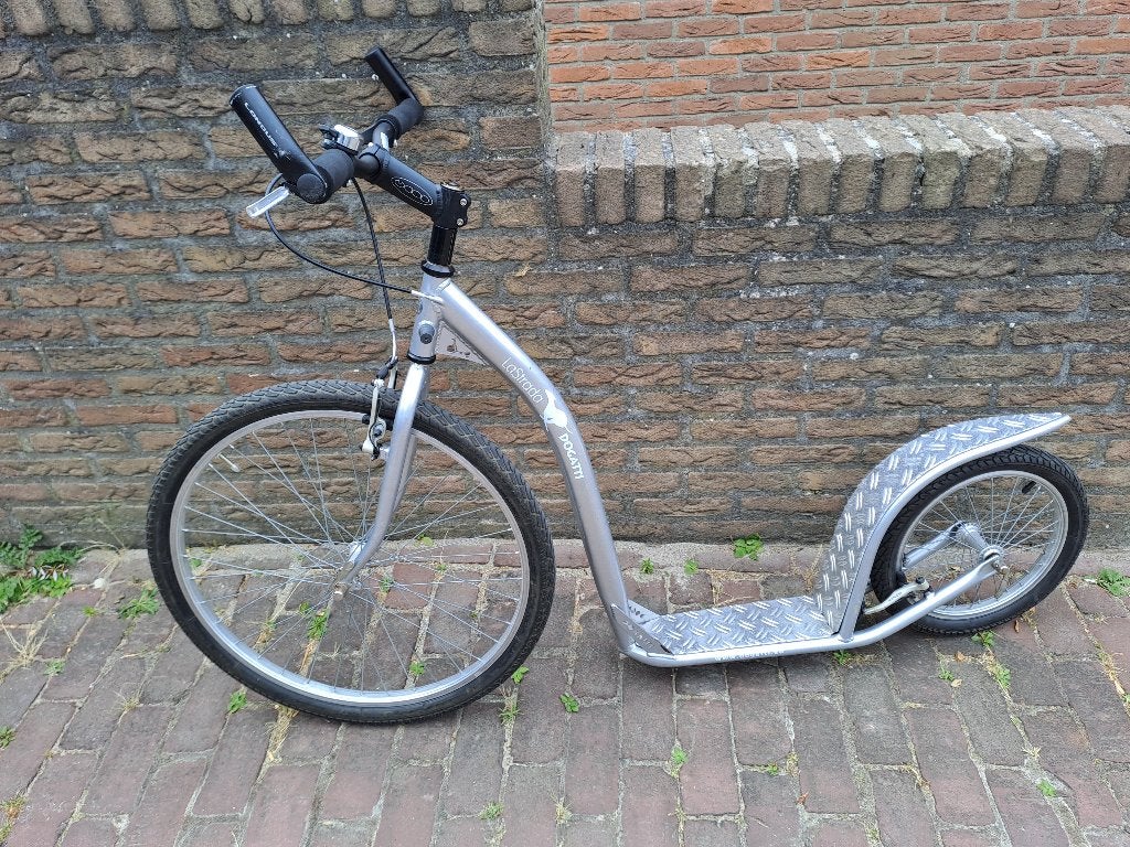 Step, Dogatti, met hond steppen. Voor jong en oud leuk!, Ophalen, Zo goed als nieuw, Gewone step, Dogatti