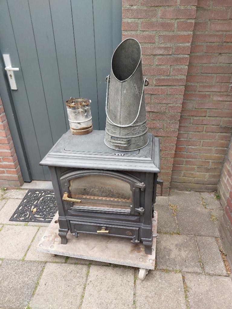Kolenkachel, Ophalen, Gebruikt, Overige brandstoffen, Vrijstaand