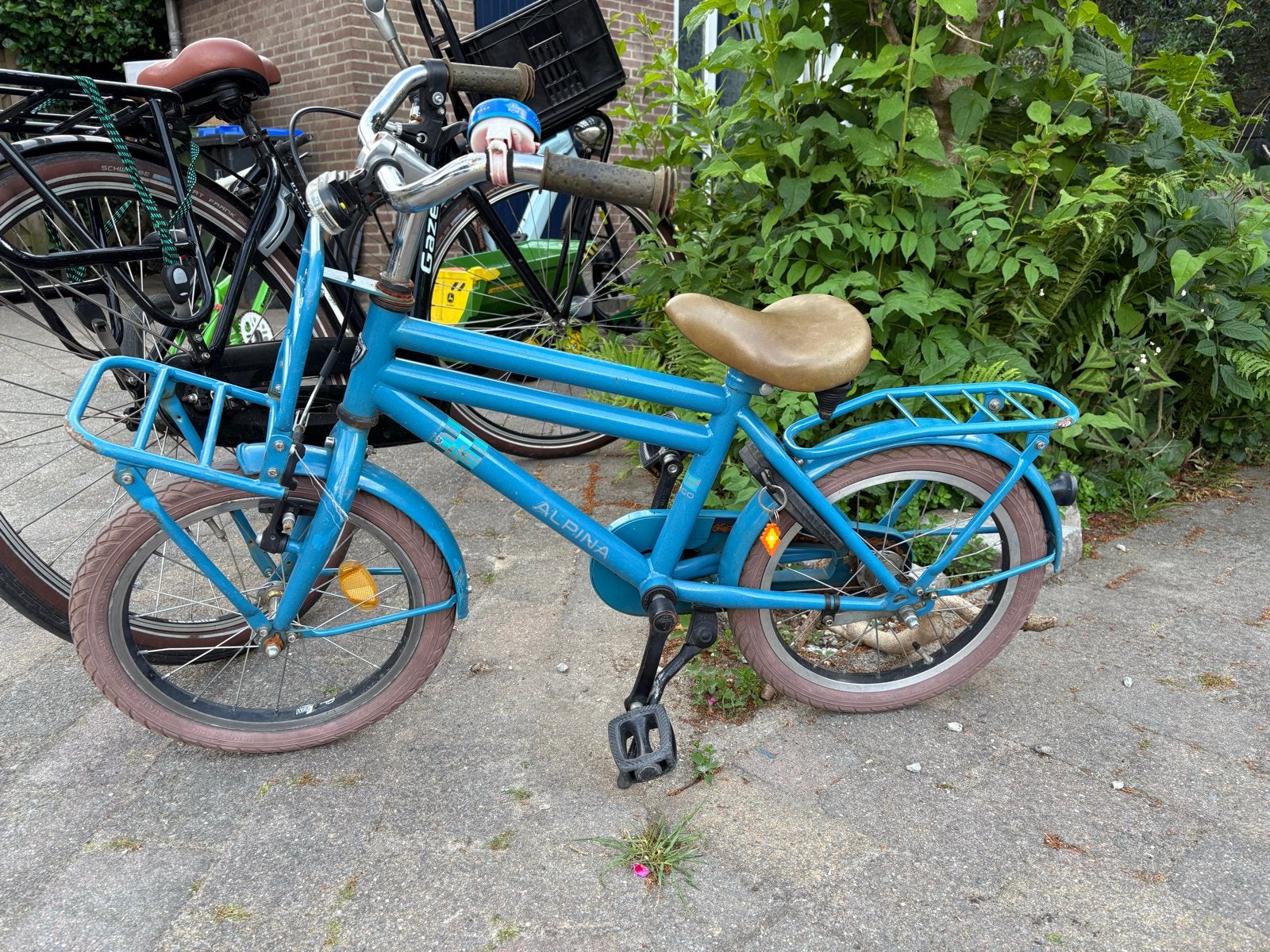 Leuke kinderfiets - Handvat zit los, Ophalen, Gebruikt, 16 tot 20 inch