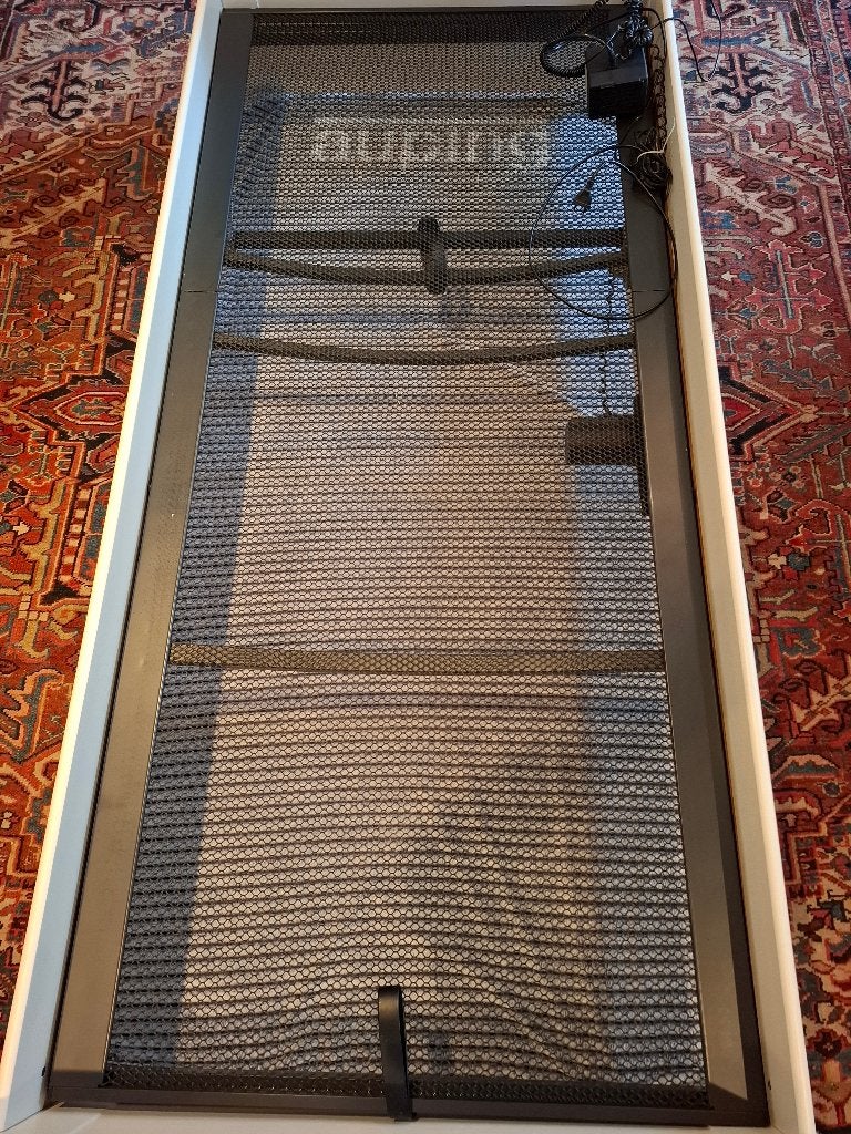Auping elektrische verstelbare bedbodem met matras, Ophalen, Verstelbaar, 90 cm, Eenpersoons