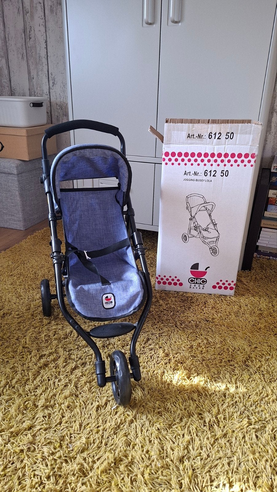poppenbuggy, Ophalen of Verzenden, Zo goed als nieuw