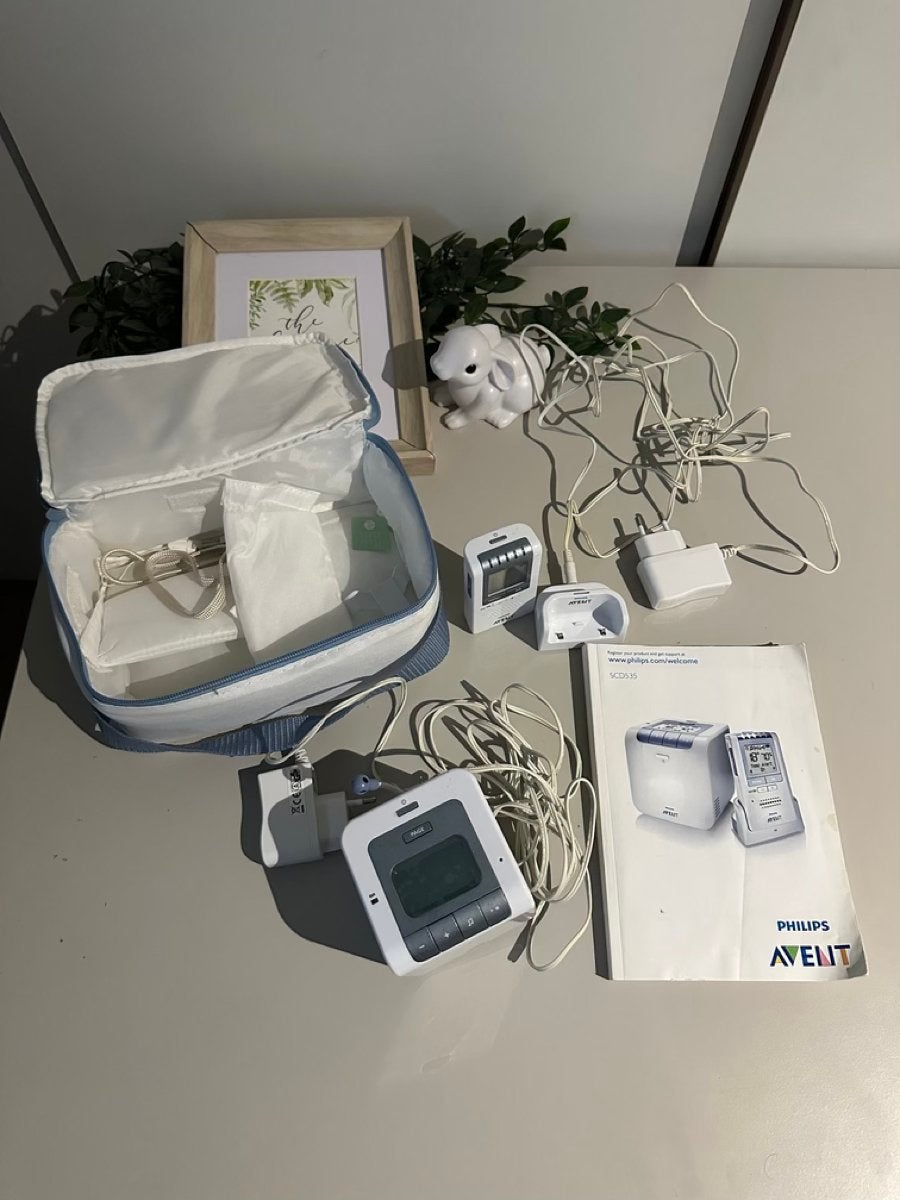 Philips avent babyfoon met temp.meter, alarm en liedjes, Kinderen en Baby's, Babyfoons, Ophalen of Verzenden, Zo goed als nieuw