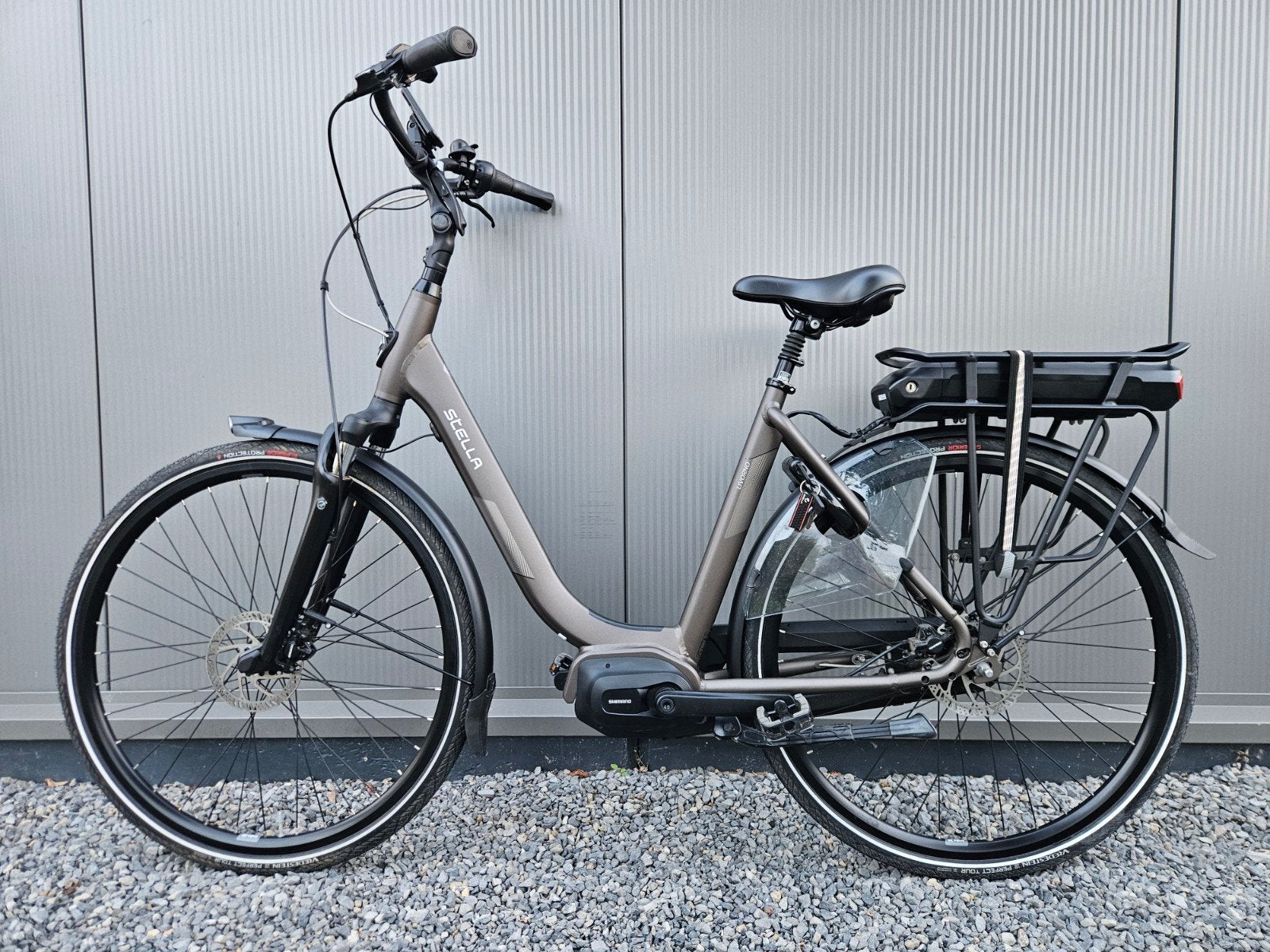 Stella Livorno Taupe MDS50 dames e-bike - Shimano Steps - M, Fietsen en Brommers, Zo goed als nieuw, 51 tot 55 cm, 50 km per accu of meer