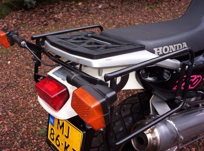 Honda XRV 750 Africa Twin Hepco & Becker zijkoffer rek zwart, Verzenden, Zo goed als nieuw