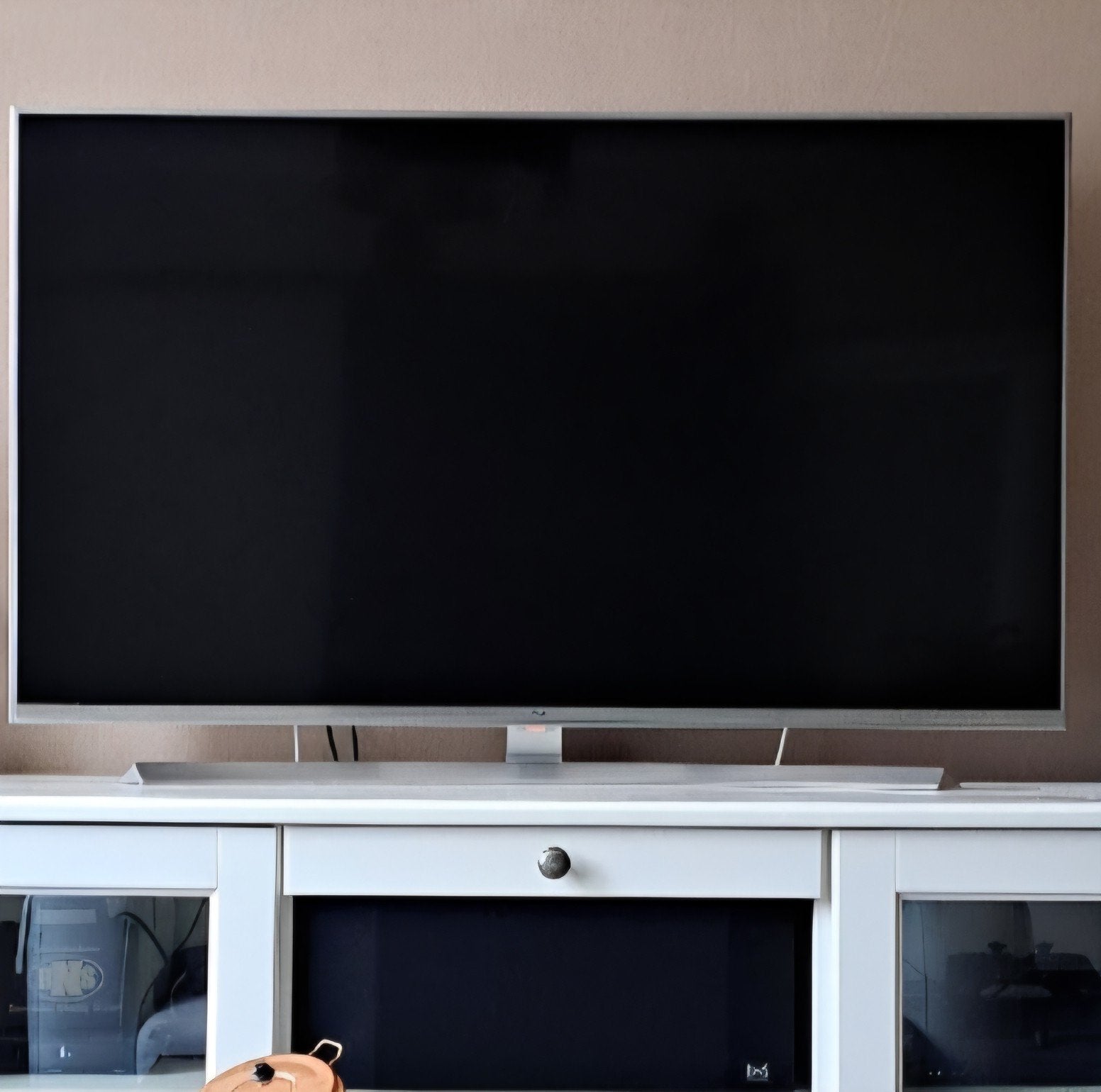 Lg 49 inch 4K smart tv  zilver. Klein defect., Audio, Tv en Foto, Ophalen, 100 cm of meer, 50 Hz, LG