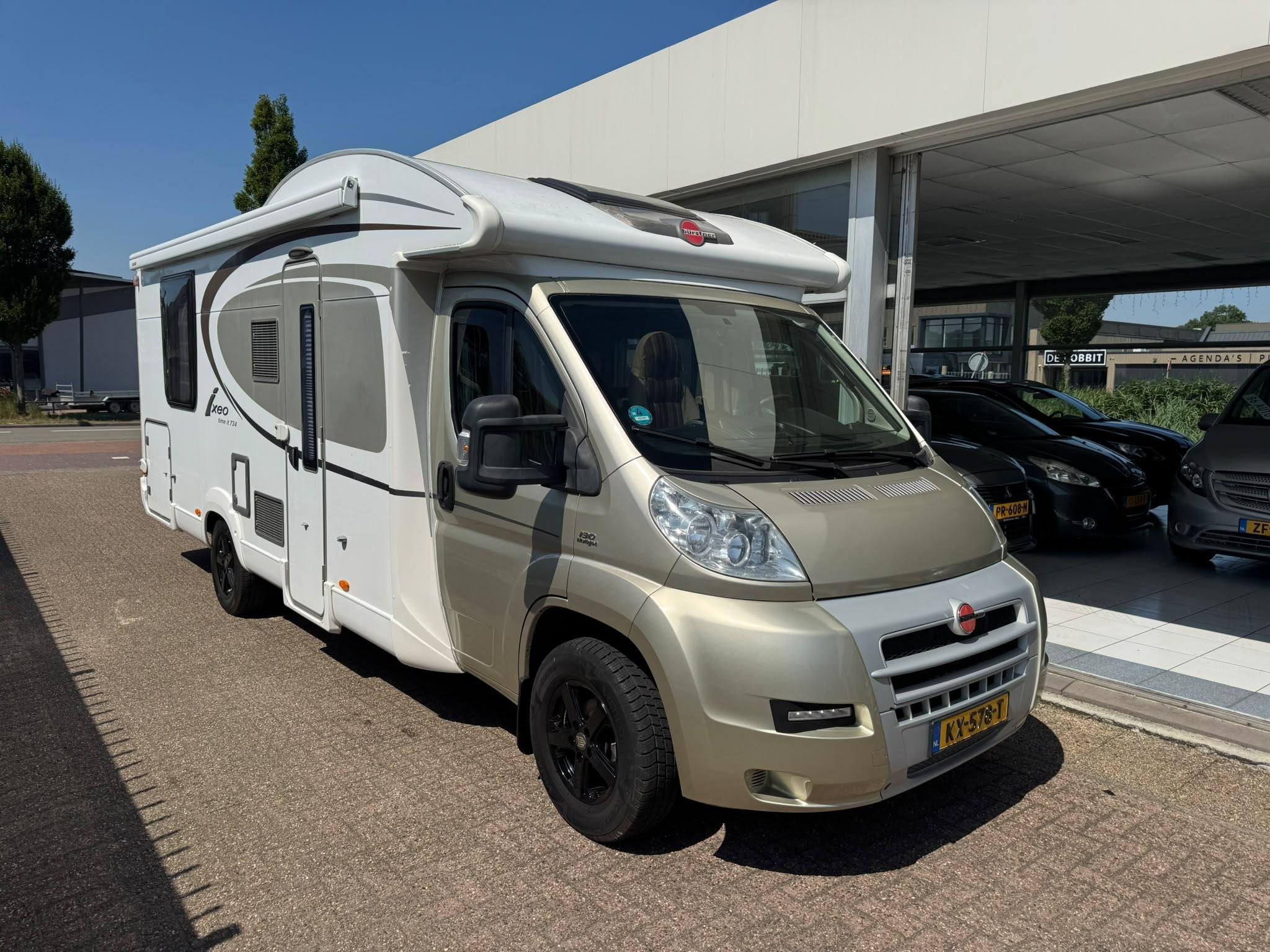Buerstner Bit734 | Geheel netjes onderhouden | Airco | Navig, Caravans en Kamperen, Bedrijf, Diesel, Bürstner