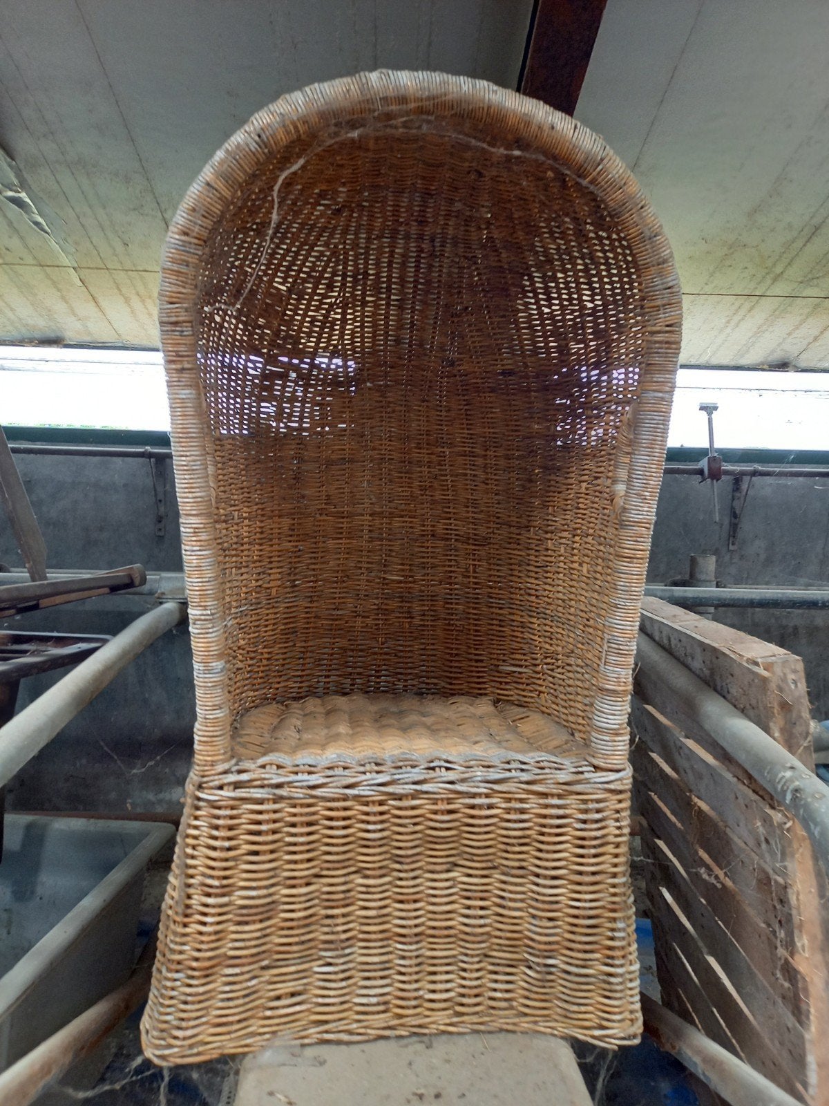Vintage strandstoel, Ophalen