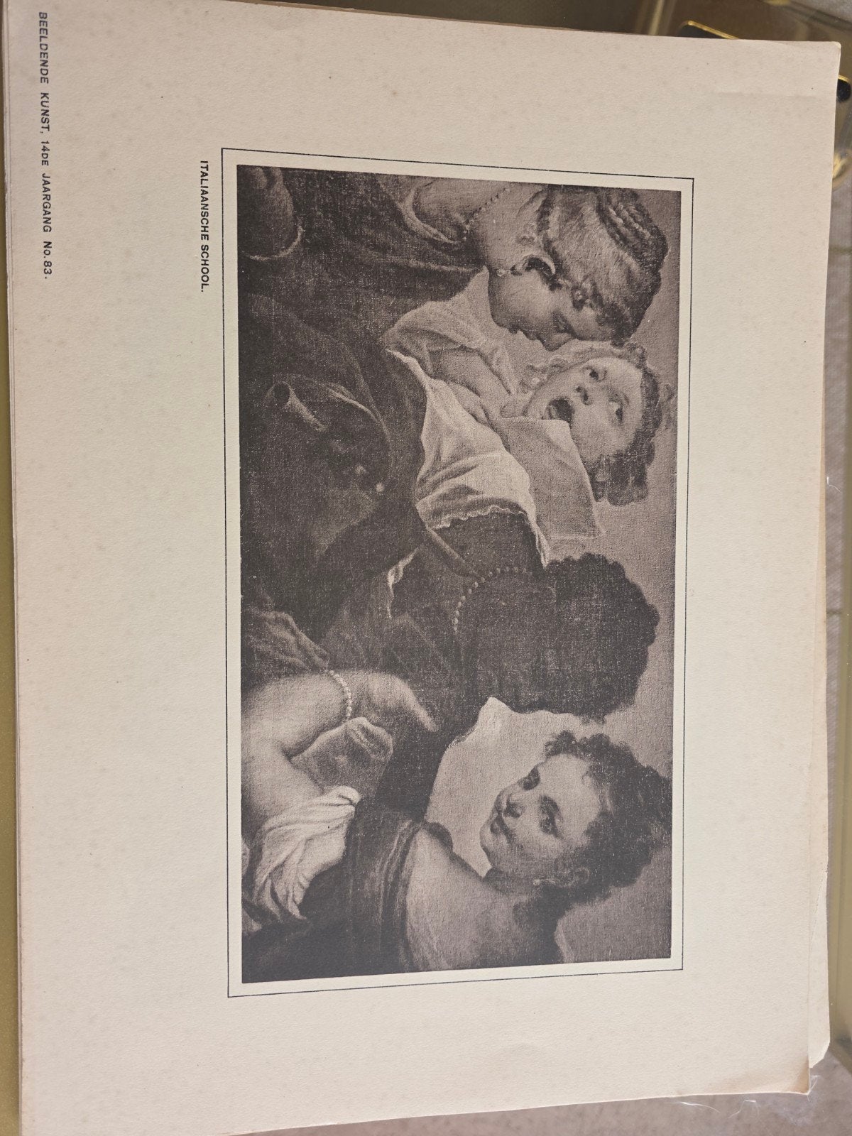 Italiaanse School: Klassiek Portret/Personen Schilderij, Ophalen of Verzenden